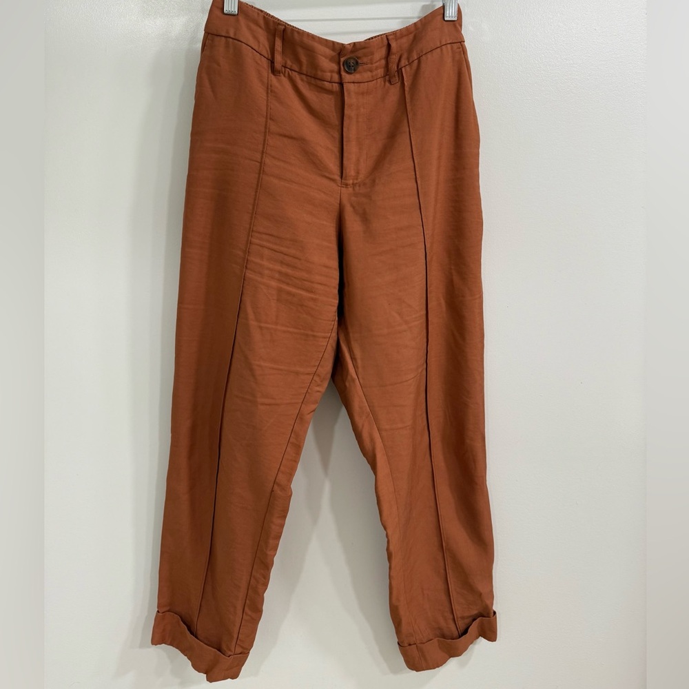 a new day Brown Chinos Classic Straight-Leg